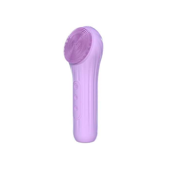 Waterproof Silicone Brushes Deep Cleaning Facial Cleansing Brush with Heat Hot Compress