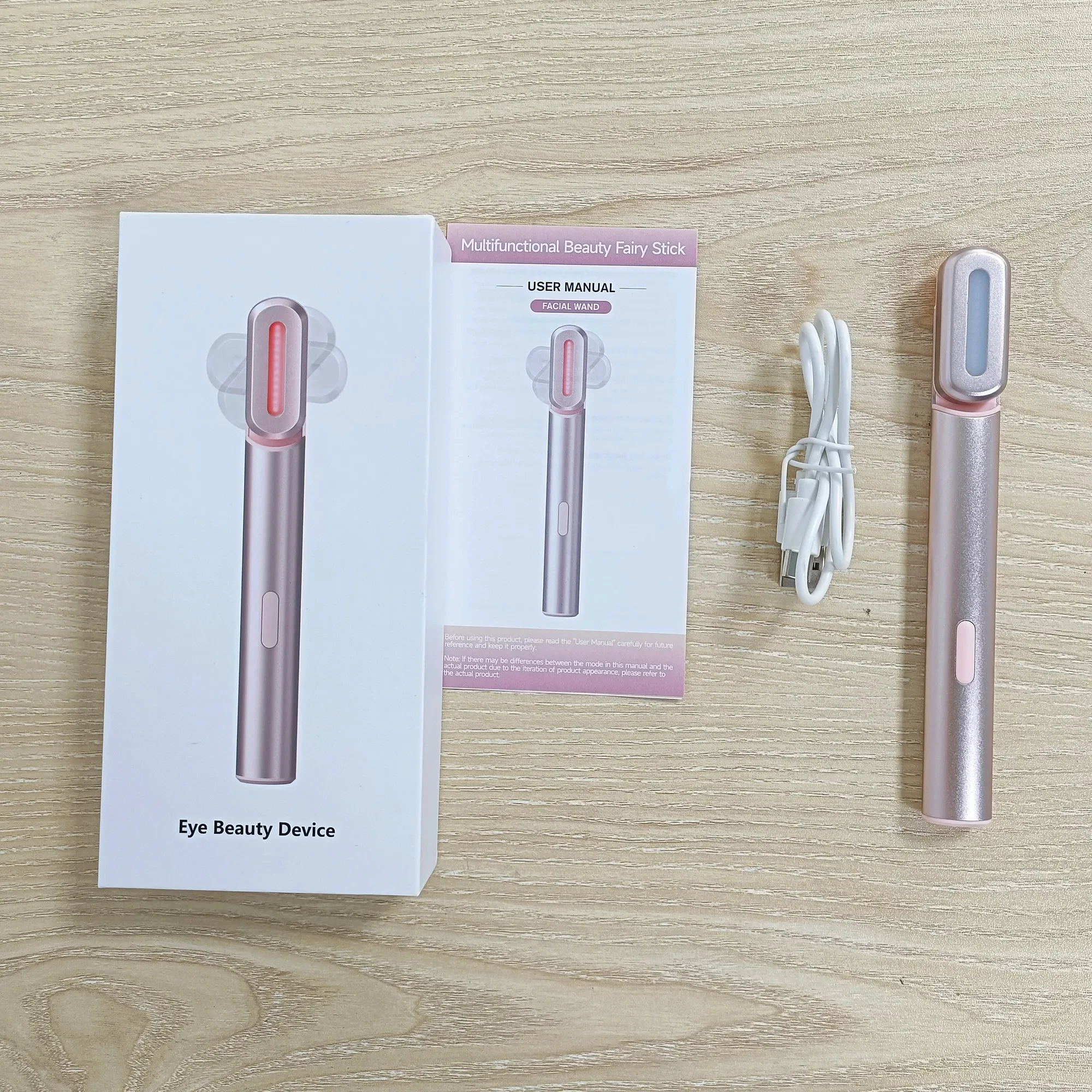 270° Rotating Massage Head Red Light Therapy Wand OEM