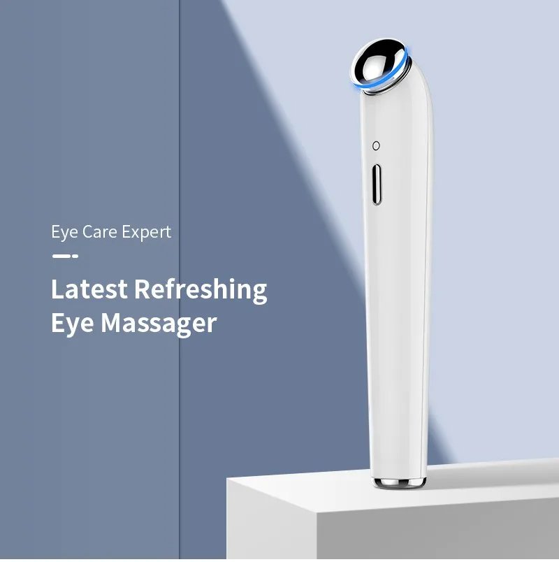3 Color Light Skin Lifting Eye Massager Wand Anti Aging Wrinkle Lifter Vibration