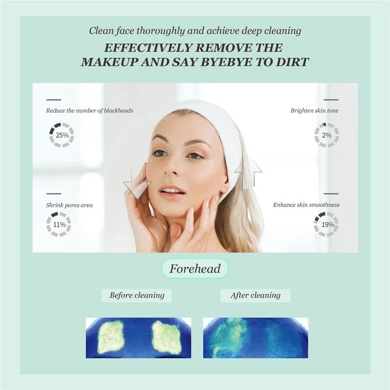 4 in 1 Waterproof Electric Facial Massager Deep Cleaning Brush Face Cleansing Tool(