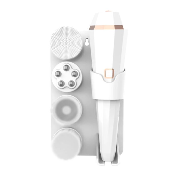 4 in 1 Waterproof Electric Facial Massager Deep Cleaning Brush Face Cleansing Tool(