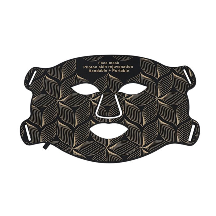 8 Colors 830nm 630nm Red LED Lamp Silicone Face and Neck Lift LED Face Mask