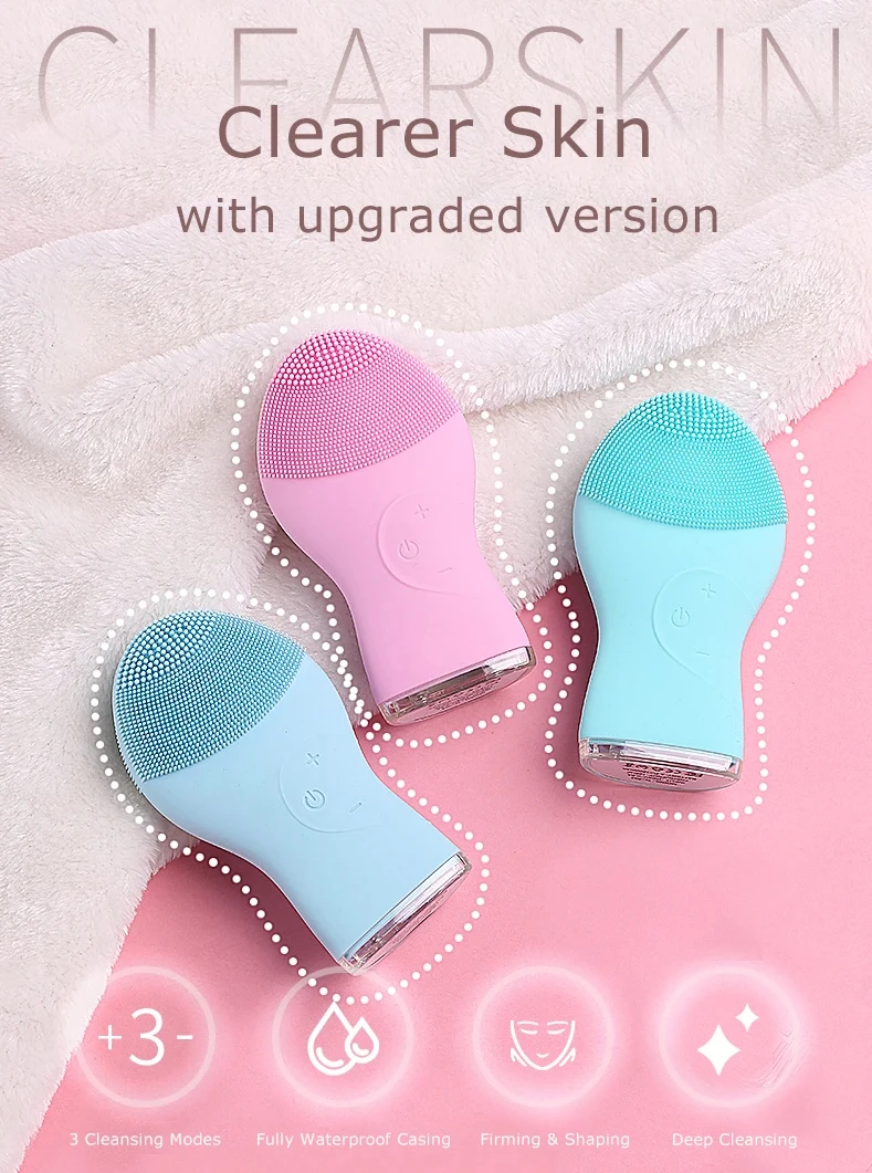 Popular Automatic Face Brush Portable Daily Skincare Tools OEM