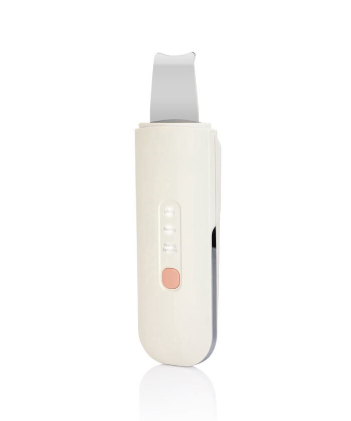 Beauty Equipment Stainless Steel Ultrasonic Mist Sprayer Skin Scrubber Face Skin Spatula Blackhead Remover