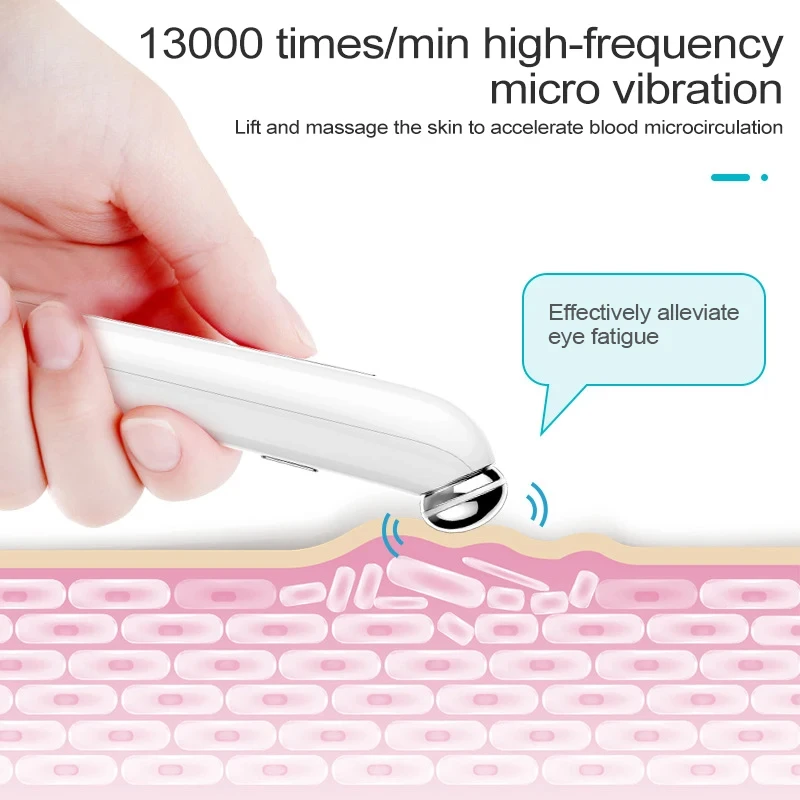 Eye Massager Wand HIgh Frequency Vibration OEM
