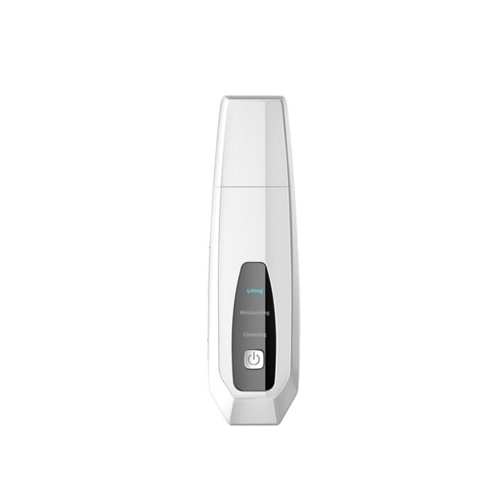 Hand Hold Ultrasonic Face Cleaner Microcurrent Ultrasonic Skin Scrubber Exfoliator Blackhead Remover Skin Scrubber
