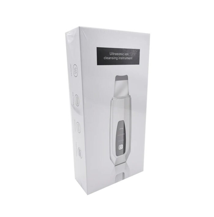 Hand Hold Ultrasonic Face Cleaner Microcurrent Ultrasonic Skin Scrubber Exfoliator Blackhead Remover Skin Scrubber