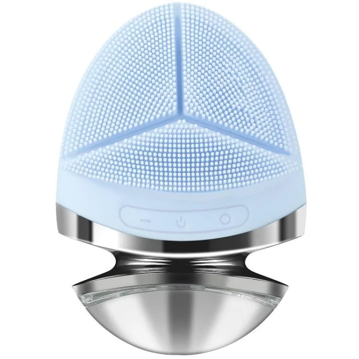 IPX7 Waterproof Anti-Aging Facial Cleansing Brush Silicone Brush Face Massager