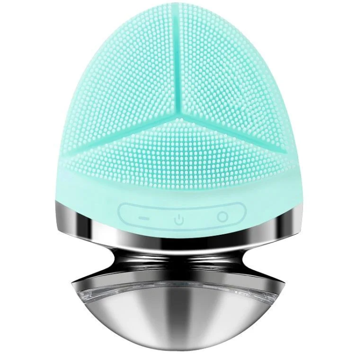 IPX7 Waterproof Anti-Aging Facial Cleansing Brush Silicone Brush Face Massager
