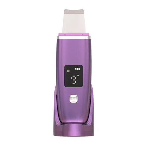 LED Display Sonic Vibration Deep Cleaning Ultrasonic Face Scrubber OEM