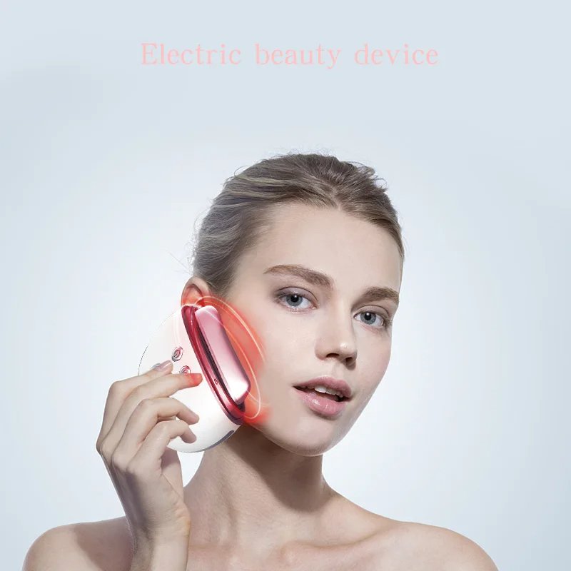 Led Electric Gua Sha Facial Tool 9 Gear Vibration Heating Beauty Scraping Instrument
