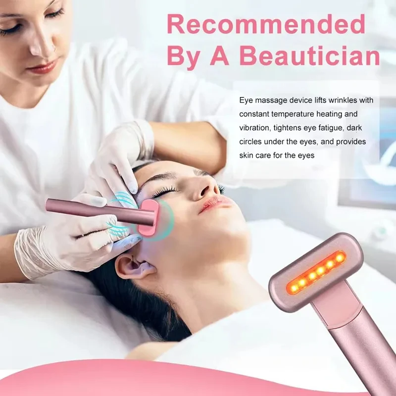 Lighten Dark Circles Spa Experience Red Light Therapy Wand Supplier 