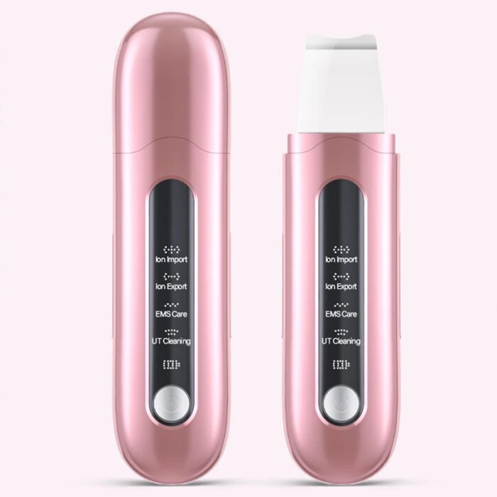 Multifuncional Sonic Vibration Ultrasonic Beauty Scoop Blackhead Skin Scrubber