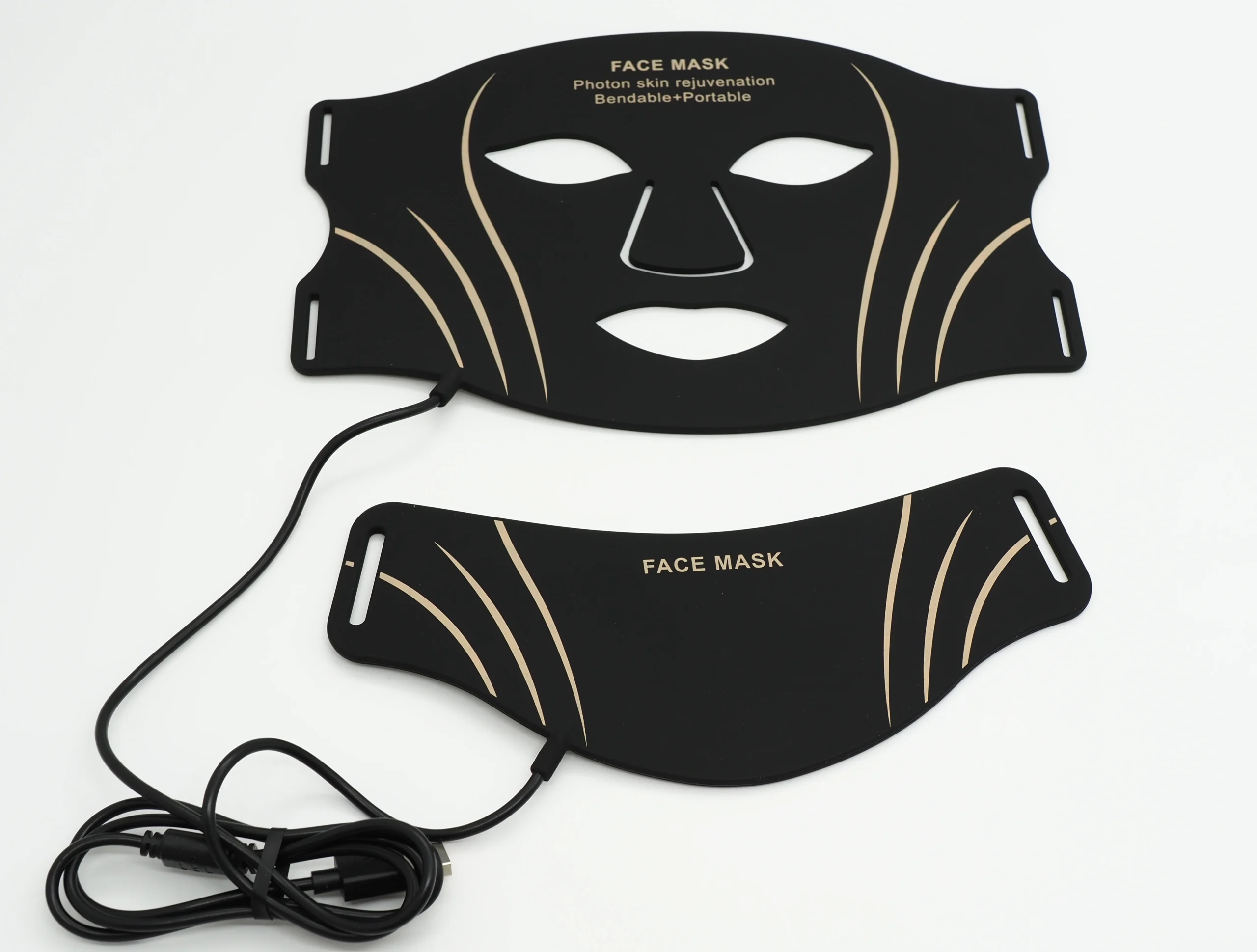 Popular Soft Siliocne Red Light Photon Therapy Face Neck Mask Supplier