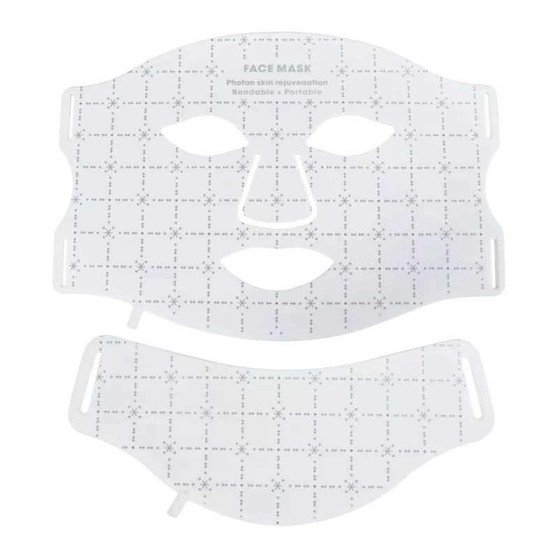 Portable Skincare Red Light Photon Therapy Face Neck Mask OEM