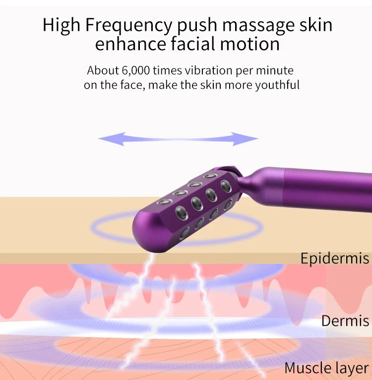 AA Battery Powered Double Rollers Y Shape Electric Facial Lift Body Germanium Face Massage Uplift Roller