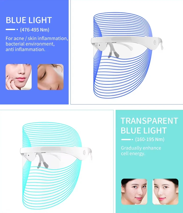 Red Light Face Mask Lower Quantity Wholesale