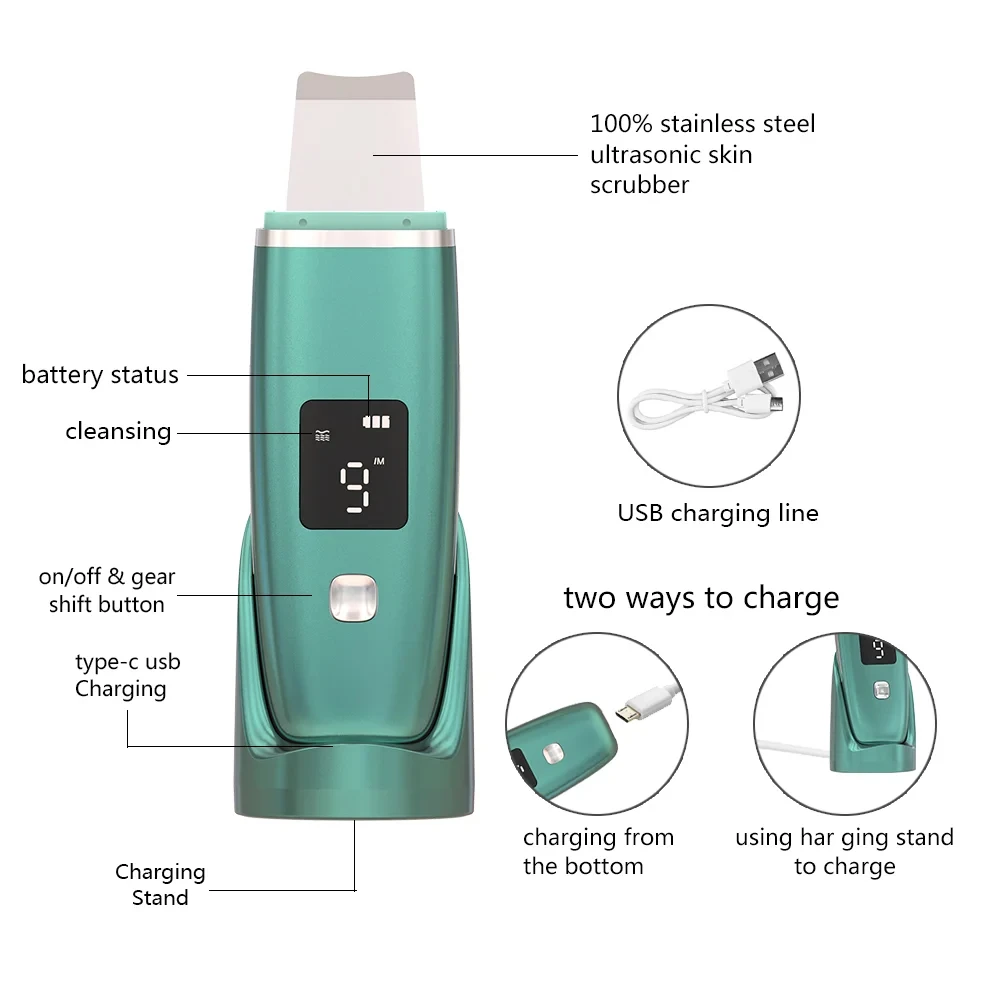 Ultrasonic Face Scrubber