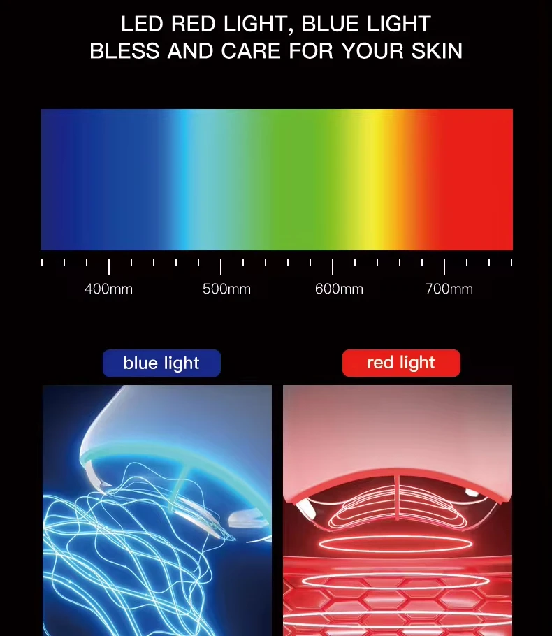 Wholesale LED Red Light Guasha Facial Massager ODM