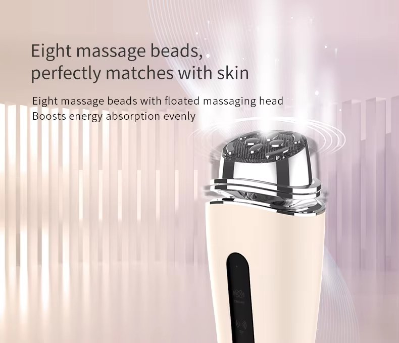 Luxury Microcurrent Radio Frequency Skin Tightening Facial Toning Device Anti Wrinkle Red Light Therapy Device Home Use Beauty Equipment Facial Massager
