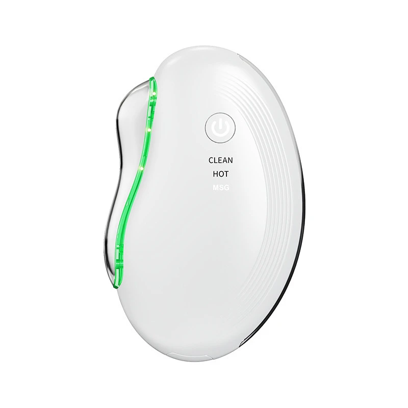 Popular OEM Electric Guasha Face Massager Skin Lifting Firming EMS Vibration Heating Tool