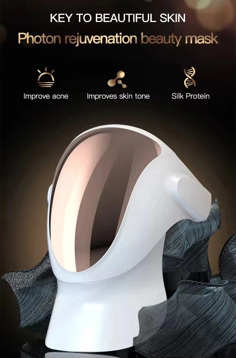 Photon RED LED Light Therapy Mask Beauty Salon Device