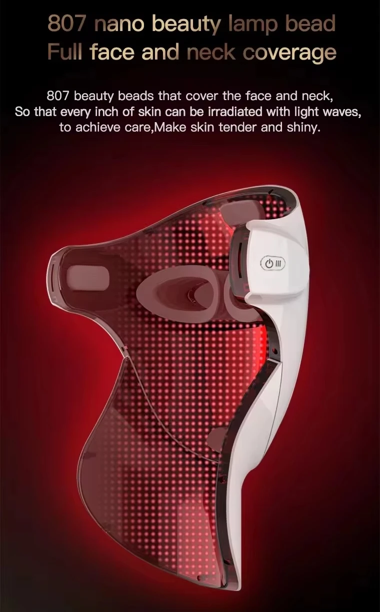 Portable Photon RED LED Light Therapy Mask