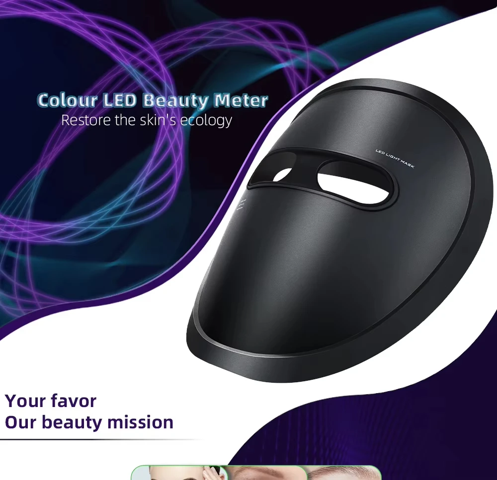 Silicone LED Red Light Face Mask High Quality LED Beads