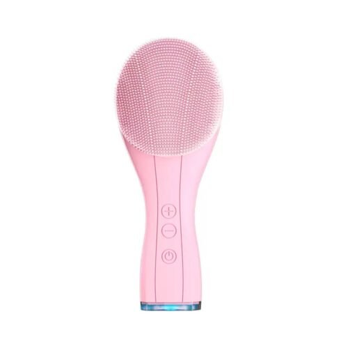 Double Sided Handheld Silicone Face Washing Brush IPX7 Waterproof Facial Cleansing Brush