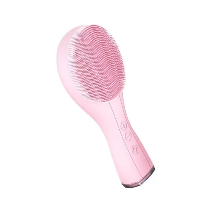 Double Sided Handheld Silicone Face Washing Brush IPX7 Waterproof Facial Cleansing Brush