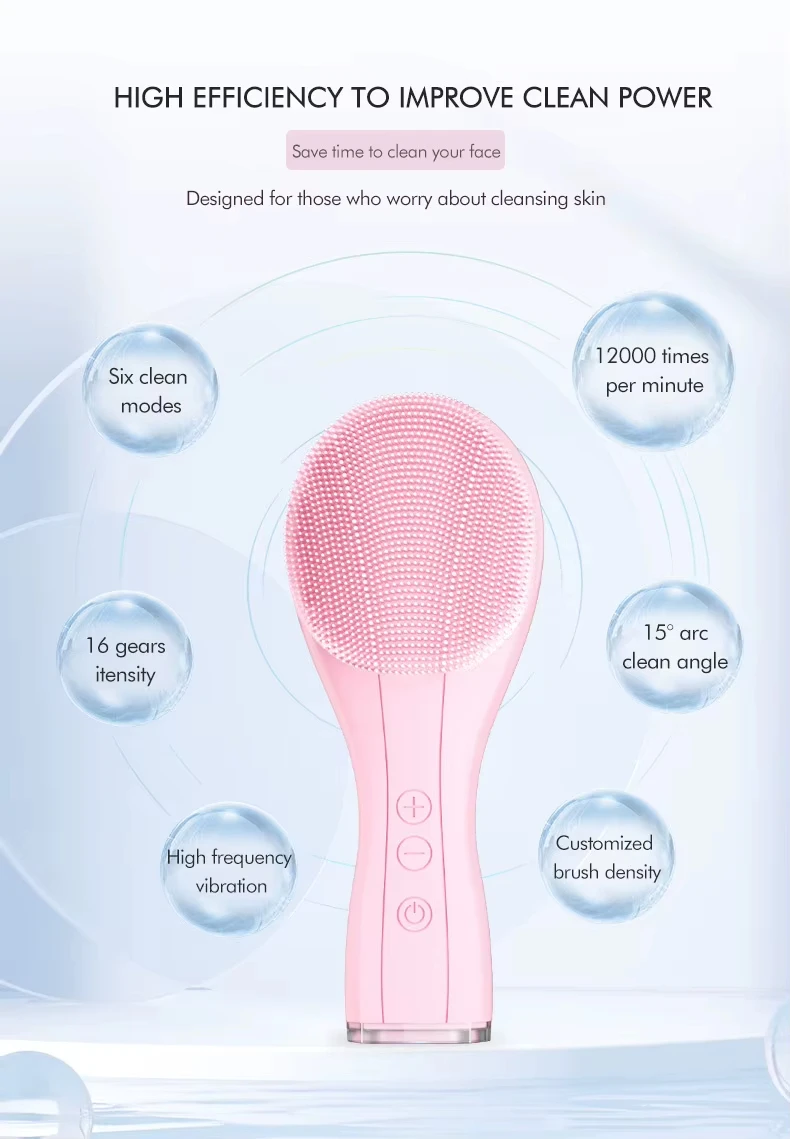 High Quality Silicone Sonic Cleansing Brush Supplier