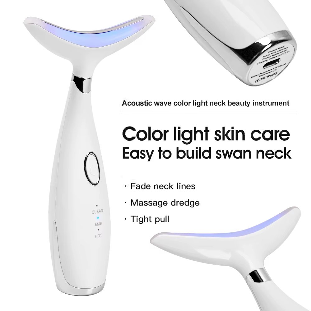 Portable Electric Face Neck Lift Massager Rechargeable Face Sculpting Tool Anti-wrinkle Skin Care EMS Beauty Device