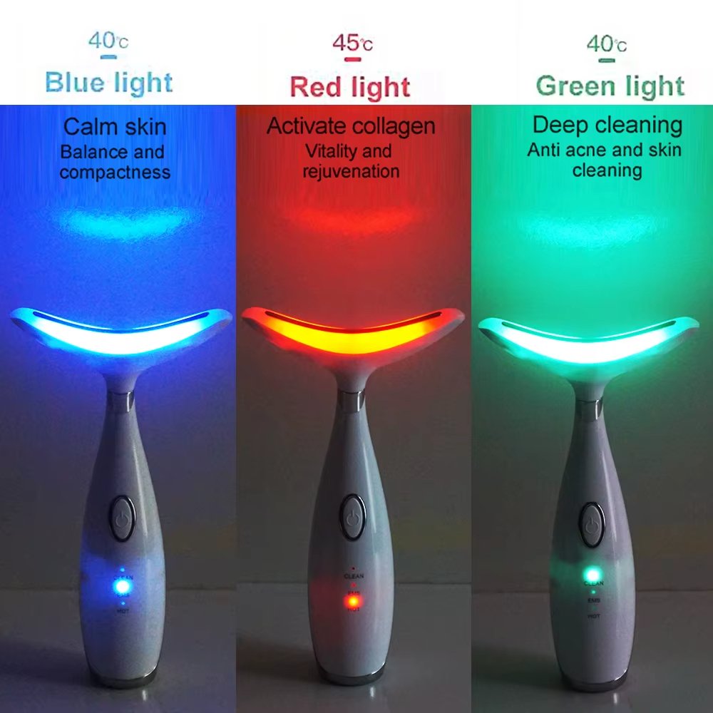Portable Electric Face Neck Lift Massager Rechargeable Face Sculpting Tool Anti-wrinkle Skin Care EMS Beauty Device