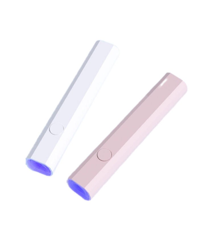 Portable USB Rechargeable Mini UV LED Portable One Finger Flash Cure Nail Lamp for Home Travel Use