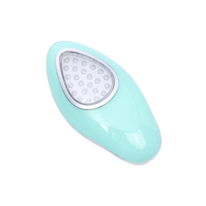 Red Light Therapy Beauty Device Electric Face Clean Silicon Cleanser 2 in 1 Facial Cleansing and Skin Rejuvenation Face Cleansing Brush