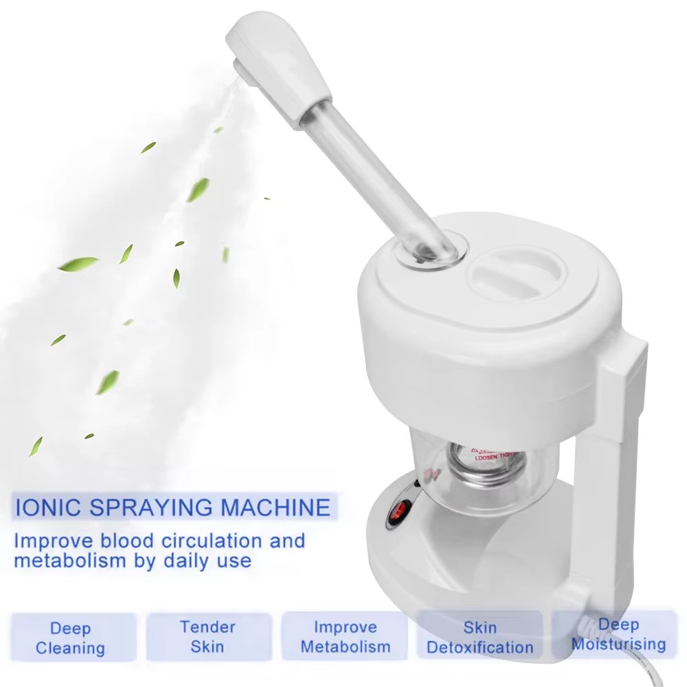 110-220V Skin Care Beauty Salon Facial Steamer With 360 Degree Rotatable Skin Moisture Vapor Machine For Salon And Spa