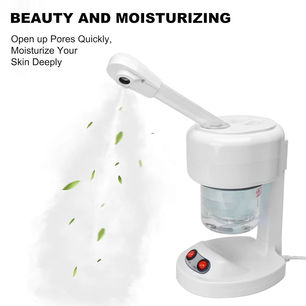 110-220V Skin Care Beauty Salon Facial Steamer With 360 Degree Rotatable Skin Moisture Vapor Machine For Salon And Spa