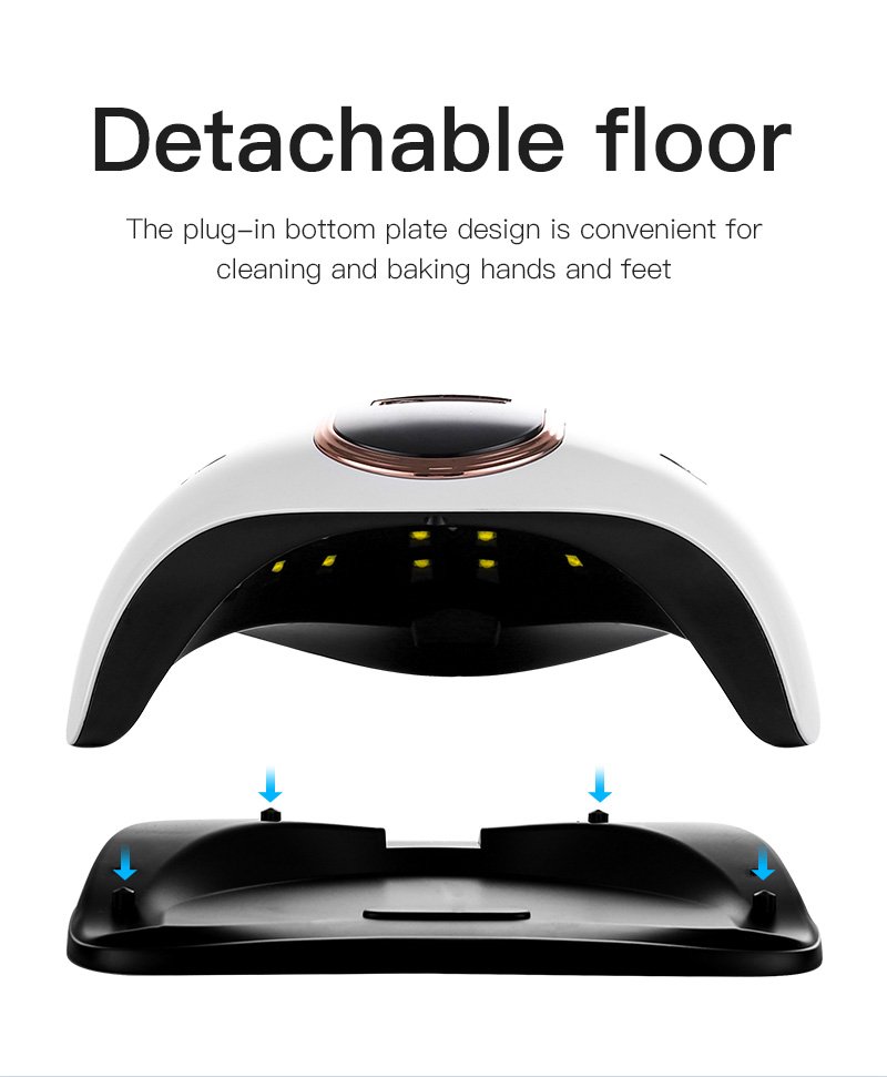 168W Intelligent Induction 36 LEDs Quick Drying Nail Light Gel Nail Polish UV LED Nail Lamp