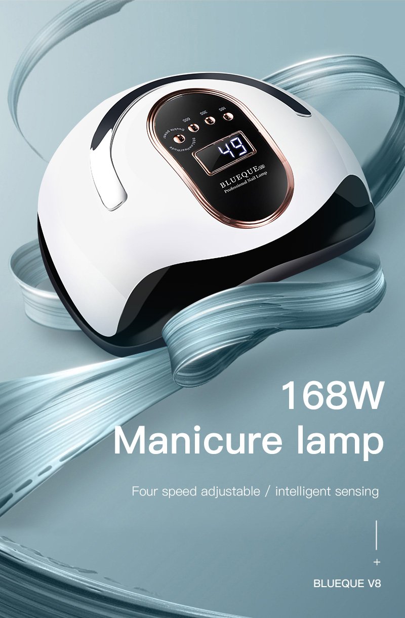 168W Intelligent Induction 36 LEDs Quick Drying Nail Light Gel Nail Polish UV LED Nail Lamp