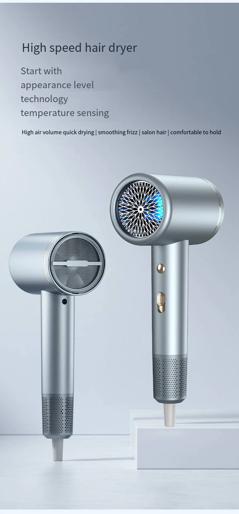 2400W Professional DC High Speed Constant Temperature Negative Ion Hair Dryers
