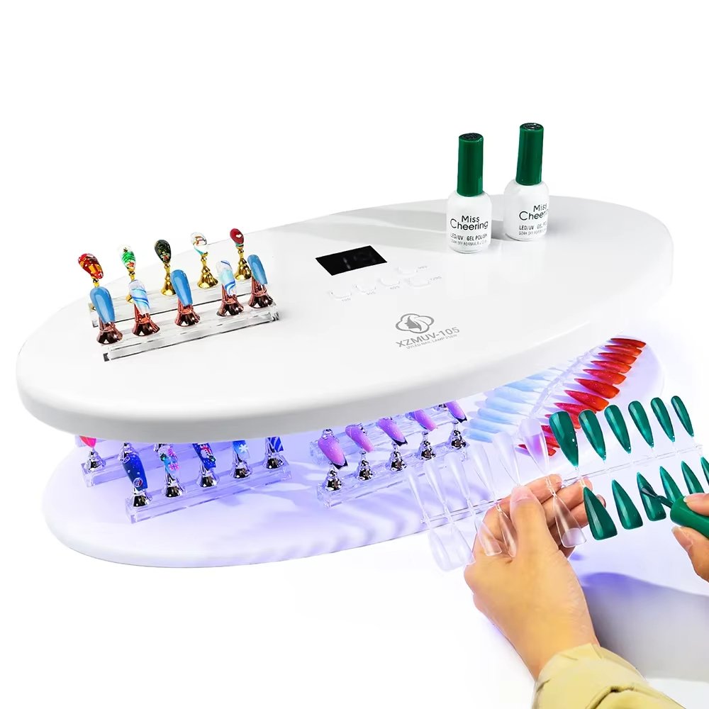 256W High Power Professional UV LED UV Two Hands Nail Lamp Quick-Drying Nail Polish Dryer