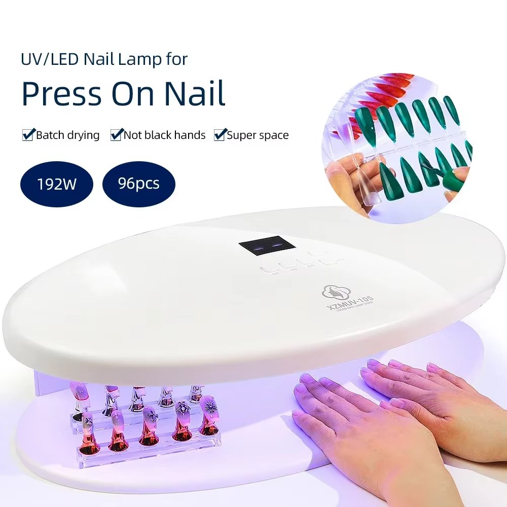 256W High Power Professional UV LED UV Two Hands Nail Lamp Quick-Drying Nail Polish Dryer