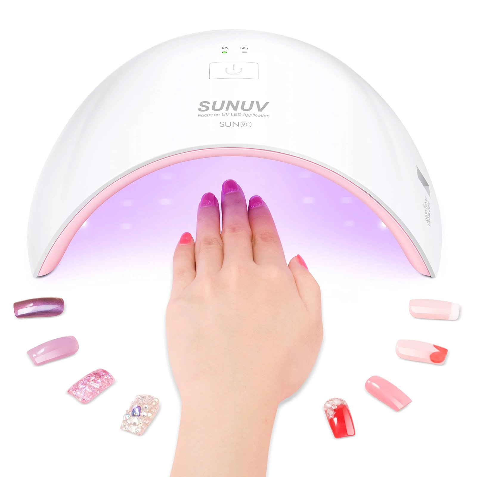 36W 18PCS LEDS Professional Beauty Salon UV Nail Dryer Fast Curing