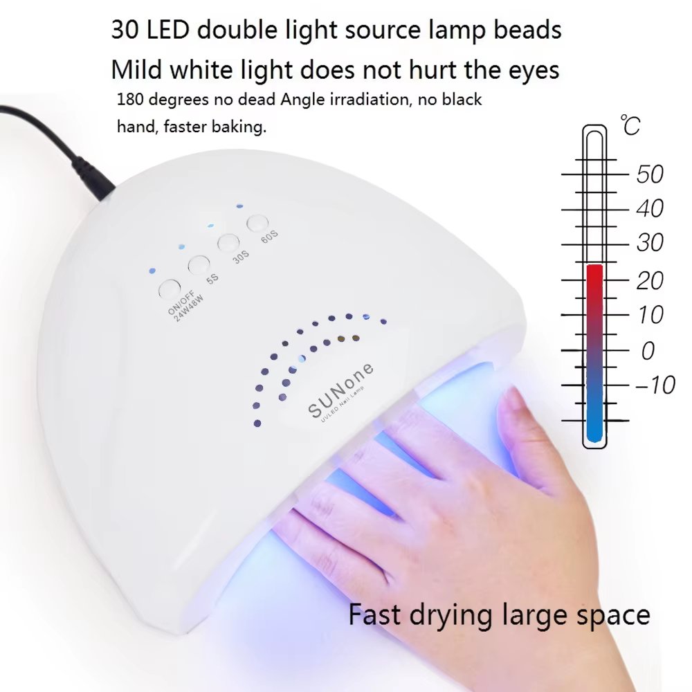 48W LED High Power Nail UV Lamp LED Light For Gel Polish