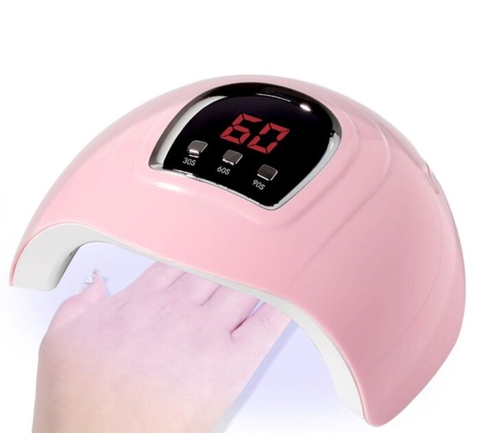 54W UV Nail Lamp Salon Polish Smart UV Gel Nail Dryer