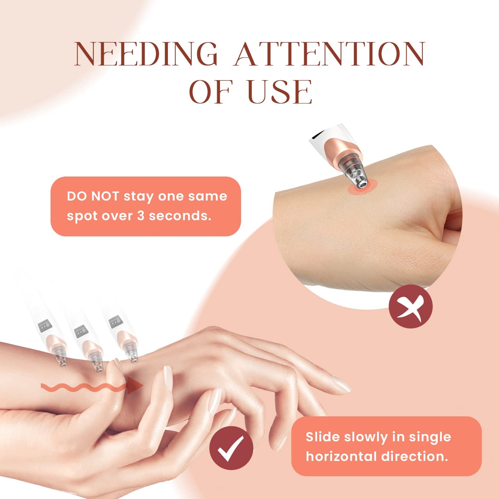 Electric Facial Cleansing Nose Vacuum Suction Blackhead Removal Tool Deep Cleaning Facial Pore Cleaner