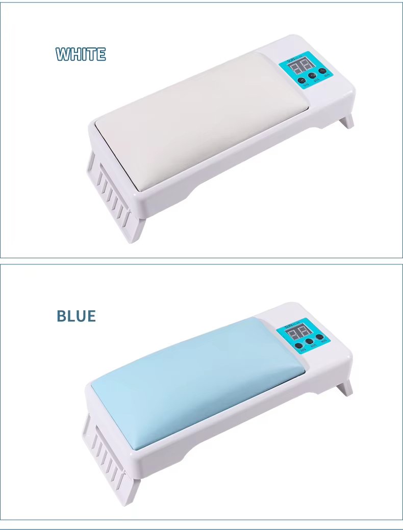 Foldable Hand Pillow Comfortable Arm Rest LED Nail Lamp UV Curing Nail Polish