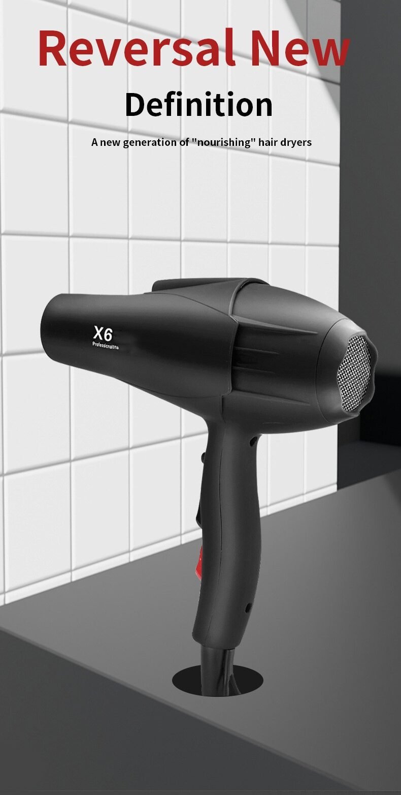 Hair Dryer 2500W Strong Power with Ionic High Speed Hair Protection