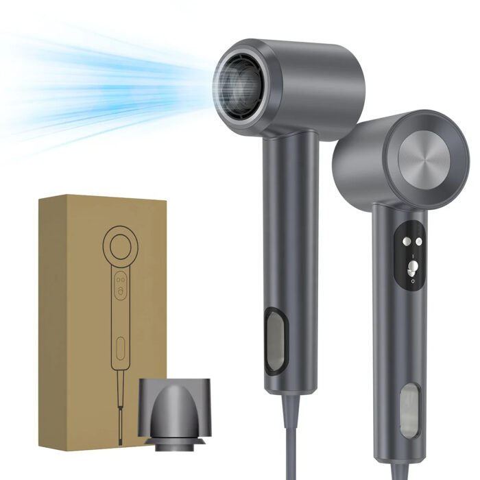 High Power Professional Negative 110000Rpm Ion High Speed Hair Dryer with Diffuser for Hotel Use