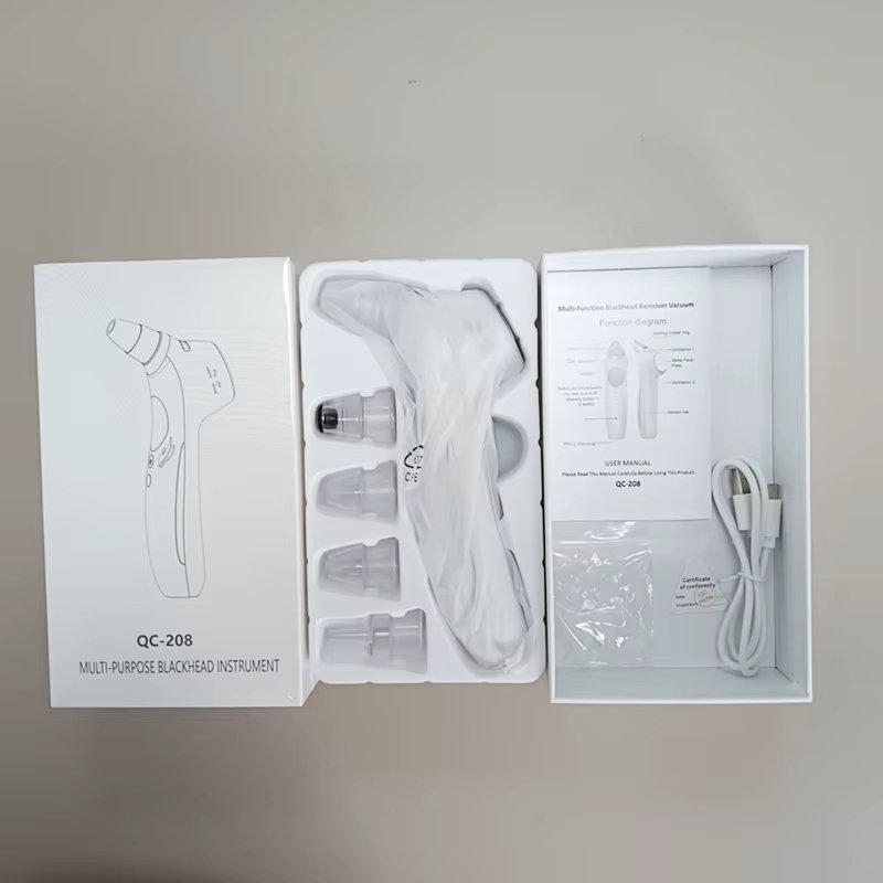 Hot and Cold Compress Pore Vacuum Blackhead Remover Large Battery Face Extractor